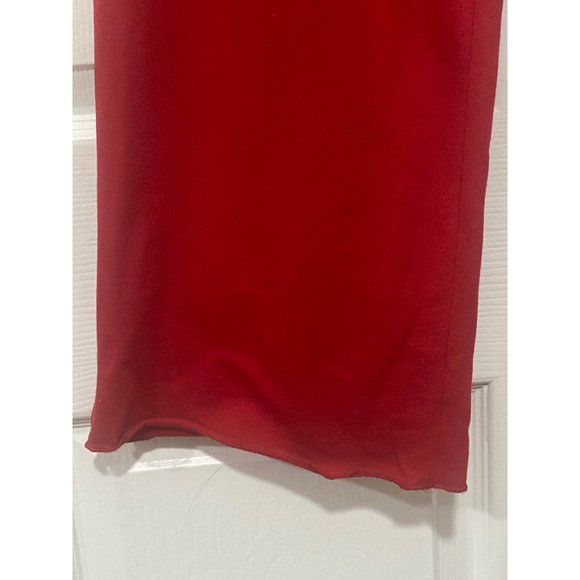 Anne Klein Red Wide Leg Lounge High Rise Pants Size Large - Picture 8 of 8